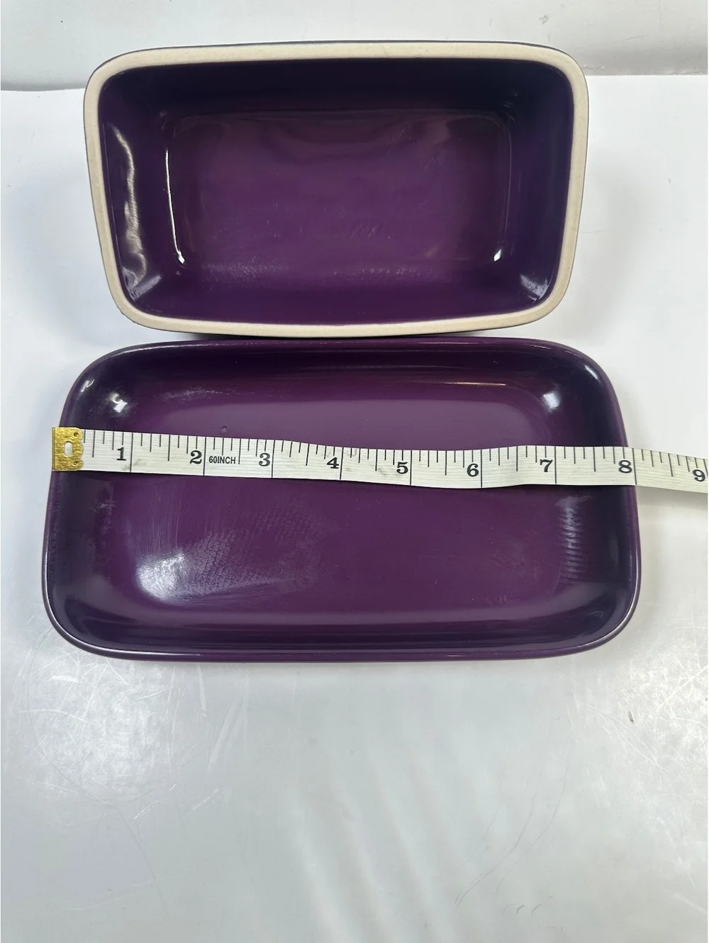 Purple Ombré Temp-Tations by Tara 4 Pc Completer Set Butter Creamer Gravy Sugar